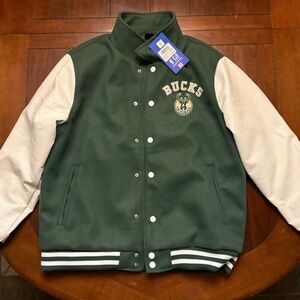Milwaukee Bucks Letterman Varsity Jacket